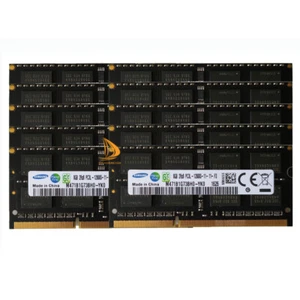 Samsung 10x 8GB 2RX8 DDR3 1600MHz PC3L-12800S 1.35V SO-DIMM Laptop RAM Memory @@ - Picture 1 of 6