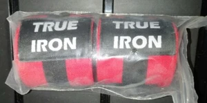 True Iron Brand Powerlifting Heavy Duty Stiff Wrist Wraps (Pair) - 36" Long, NEW - Picture 1 of 3