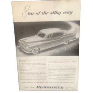 Publicidad publicitaria Buick Roadmaater Star of the Silky Way 1963 vintage - Imagen 1 de 4