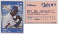 1989 Star St Lucie Mets Terry McDaniel #16