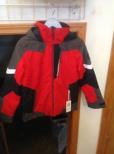 Boys Fleet ski snowboard jacket color brakelight red size medium - Picture 1 of 1