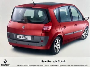 Renault Scenic Car Press Sales Photograph Freepost 2003 - Picture 1 of 1