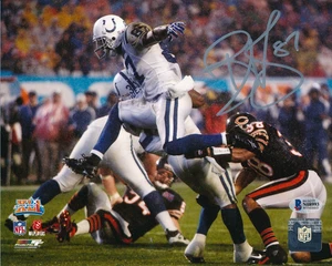 Reggie Wayne Indianapolis Colts SB XLI signed 8x10 Foto Beckett 993 - Bild 1 von 2