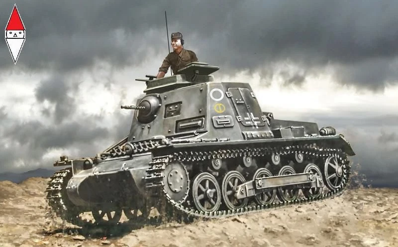 Italeri 1/72 (20mm) SD KFZ 265 Panzerbefehlswagen I Ausf. B