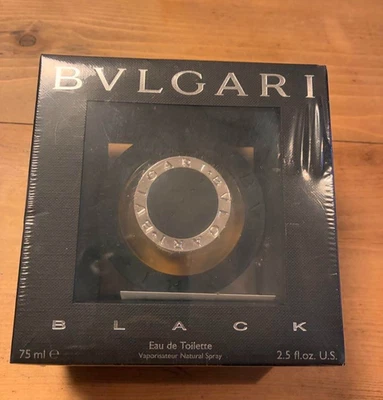 BVLGARI BLACK Eau de Toilette 75ml/2.5 fl.oz VINTAGE Rare - Image 1 of 4