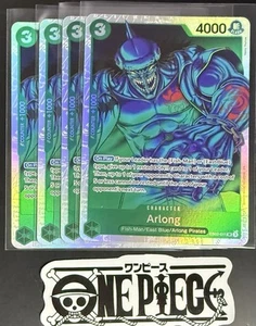 4x One Piece EB02-011 SR  Arlong - English - Foil - Play Set - TCG - Mint - Picture 1 of 1