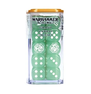 ARMIES OF GRAND CATHAY warhammer DICE SET di 20 dadi THE OLD WORLD età 12+ - Picture 1 of 2
