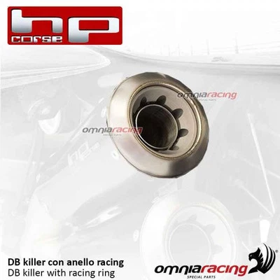 HPCORSE db killer 30 mm anillo de aluminio para escape GP07 DUCATI MONSTER 797 2018> Foto 1 de 4