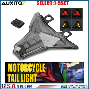 For Kawasaki Ninja 400 Z400 2018-2023 Integrated LED Tail Light Turn Signal 1-5X - Foto 1 di 12