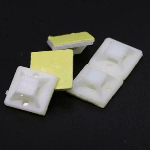 Base Adhesiva para Bridas 20/30/40mm - 1/10/25/ 50/ 100 Pieza - Afbeelding 1 van 12