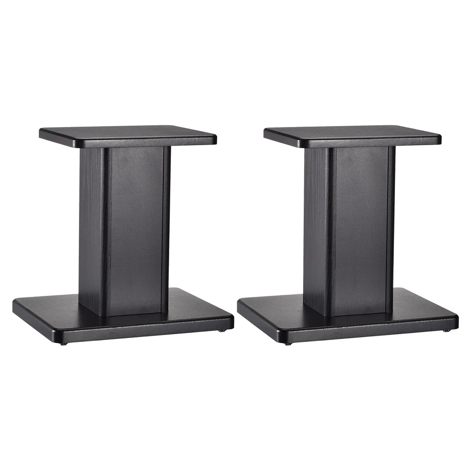 2Pack Wood Speaker Stands 30cm Speaker Stand Hollowed Bases - image 1 of 4