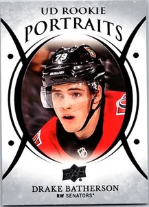 2018-19 Upper Deck #P-54 Drake Batherson UD Portraits - Picture 1 of 2