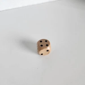 Wooden Dice Board Games Bar Party Kids Family Games 15mm D6 - Picture 1 of 8