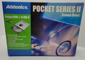 Unidad de unidad de disco DVD+R/RW portátil AEPMRRWII88 Addonics - Imagen 1 de 6