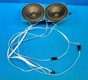 Juego de 2 - Altavoces de repuesto para sauna plateados 15 vatios 8 ohmios - Imagen 1 de 4