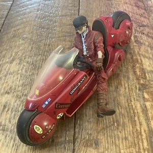 Akira Kaneda and Bike Figures Rare McFarlane Toys 2000 Anime Set With Glasses - Picture 1 of 17