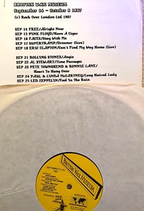 9/14/87 BRITISH WAX MUSEUM 10 4-6 MIN SHOWS INTERVIEWS, McCARTNEY, FREE, STONES - Picture 1 of 3
