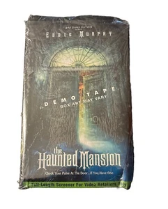 Disney The Haunted Mansion VHS DEMO TAPE Full Length ScreenerSealed Eddie Murphy - Picture 1 of 3
