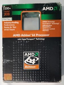 AMD Athlon 64 Processor 3000+ Socket 939 New Open Box