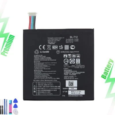 Replacement Battery for LG G Pad 7.0 E7 V400 V410 V411 VK410 UK410 Tablet BL-T12 - Image 1 of 4