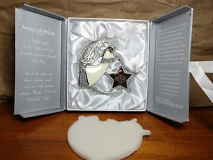 Fundación Things Remembered Make A Wish 2014 Ángel Celestial Colgante - Imagen 1 de 3