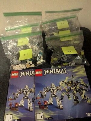Juego completo/construir solo Lego Ninjago 70737 Titan Mech Battle (sin figuras) Foto 1 de 4