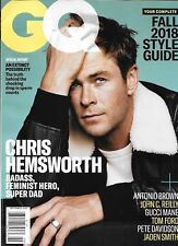 GQ Magazine Chris Hemsworth Fall Fashion Antonio Brown Gucci Mane John C Reilly