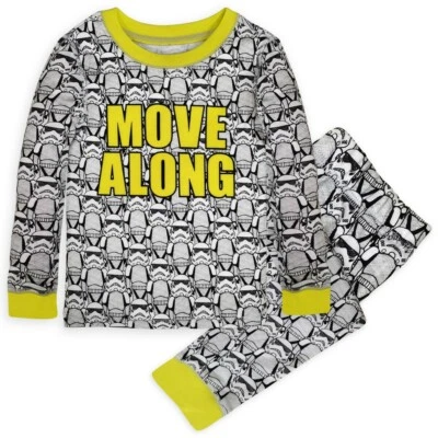 NWT DISNEY STORE Star Wars Stormtrooper Boys Pajama Set PAL Set many sizes - Image 1 of 3