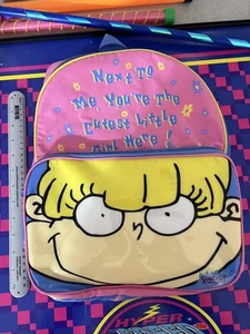 Vintage 1997 Viacom Nickelodeon Rugrats ANGELICA Bookbag Bag-New - Picture 1 of 7