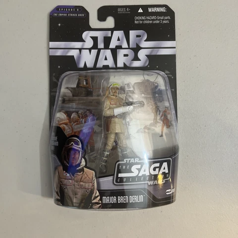 🍕🍕Star Wars Major Bren Derlin Hasbro The Saga Collection NEW🍕🍕 Cover