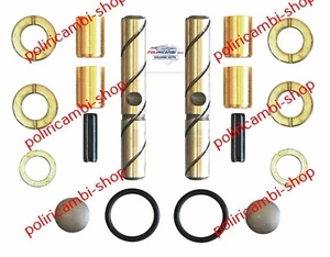 KIT REVISIONE FUSELLI FIAT 126 500 QUALITA BRONZO PERNI FUSI BOCCOLE RUOTA F L R - Foto 1 di 3