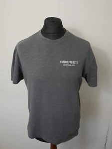 Primark Slim Fit Short Sleeved 100% Cotton T Shirt Grey Size Small (T415) - Picture 1 of 8