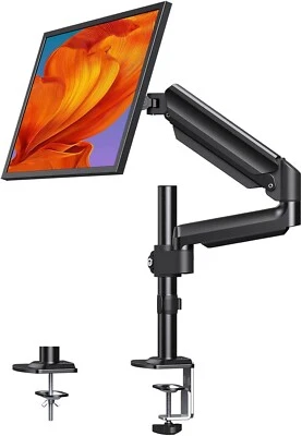 VESA Adjustable Full Motion Gas Spring Monitor Arm Desk Mount for 13-32 Inch - Image 1 of 4