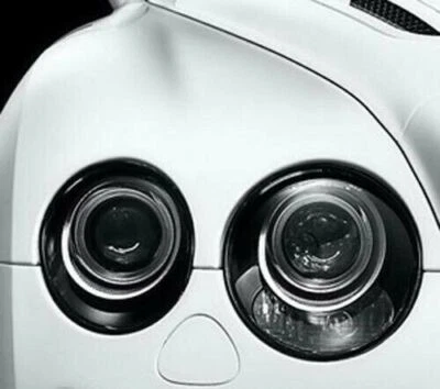 BENTLEY CONTINENTAL GT GTC Black HEADLIGHT TRIMS Surrounds Frames Rings 03~09 BK Foto 1 de 3