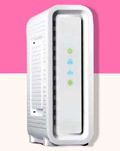 DOCSIS 3.1 32x8 Gigabit Cable Modem, 1 Gbps Speed, Approved for Xfinity Spectrum - Afbeelding 1 van 3