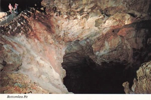 Carlsbad Caverns Bottomless Pitt New Mexico NM Vintage Postcard - Picture 1 of 2