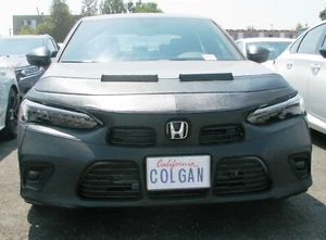 Colgan Front End Mask Bra 2pc.Fits Honda Civic EX, LX ,Sport 2022-2024 W/License - Picture 1 of 1