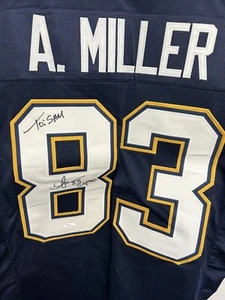 Anthony Miller Los Angeles Chargers Signed/Autographed Jersey JSA “to Sam” - Picture 1 of 3