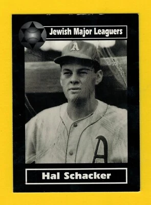 2003 Jewish Major Leaguers 68 Hal Schacker - Boston Braves - Image 1 of 2