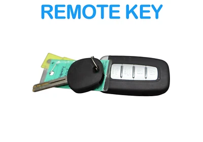 11-14 Hyundai Equus Smart Keyless Entry Remote W/Key Black OEM - Image 1 of 4