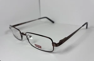 NEU LEVI’S LS 557A-1 BRAUN AUTHENTISCHE BRILLE 53-17 Demo-Gläser - Bild 1 von 13