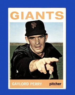 1964 Topps Set-Break #468 Gaylord Perry en muy buen estado-en muy buen estado *GMCARDS* Foto 1 de 2