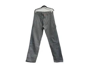 Pantalón japonés Dubbleware Hickory con ribete a rayas Denim Railroad Avant Garde 30 - Imagen 1 de 14