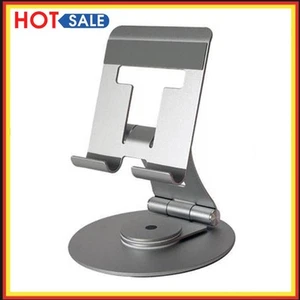 Faltbarer Tablet-Ständer 360 Rotation Cooling Support für 7,9-12,9 Zoll (Silber) - Afbeelding 1 van 9