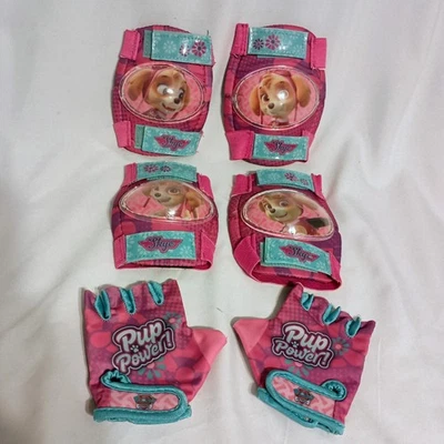 Y2k 2016 Spin Master Paw Patrol Skye Pup Power! Youth Protective Pad Set 6 Piece - Image 1 of 4