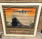 1931 Pennsylvania Railroad Calendar Giant Conquerors of Space & Time Grif Teller