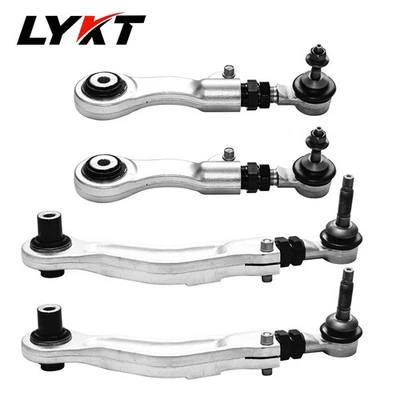 LYKT 4pcs Rear Camber&Toe Adjustable Alignment Control Arm for BMW 525-760、X5、Z - Image 1 of 4