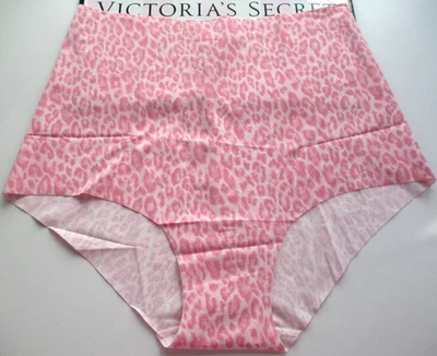 VICTORIA'S SECRET No Show High Waist Brief Panty VS Pink Leopard S M L XL NWT - Image 1 of 4