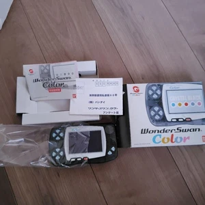 Unused Wonder Swan Color Crystal Black - Picture 1 of 1