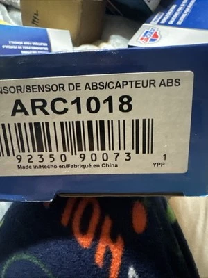 Sensor ABS Premium Carquest ARC1018 NUEVO EN CAJA Chrysler 200 Dodge Journey Foto 1 de 2